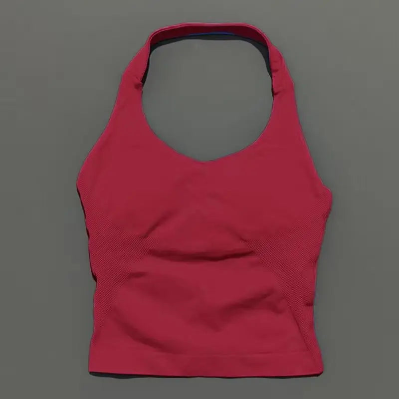 Women's Halter-Neck Sports Tank Top