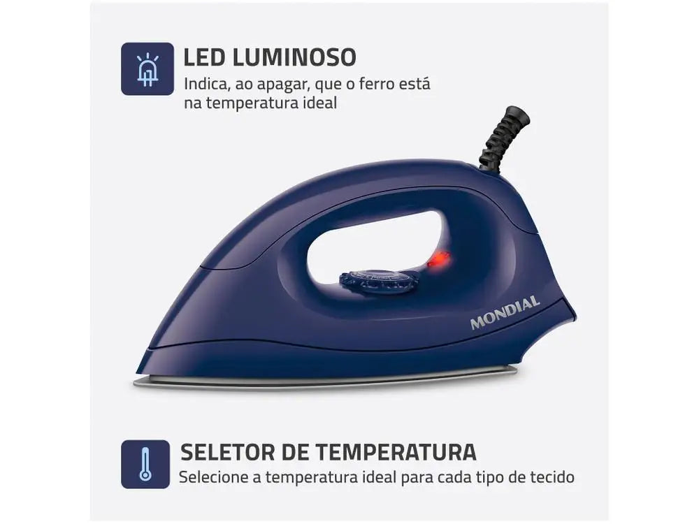 Mondial Lar Dry Iron - 220V