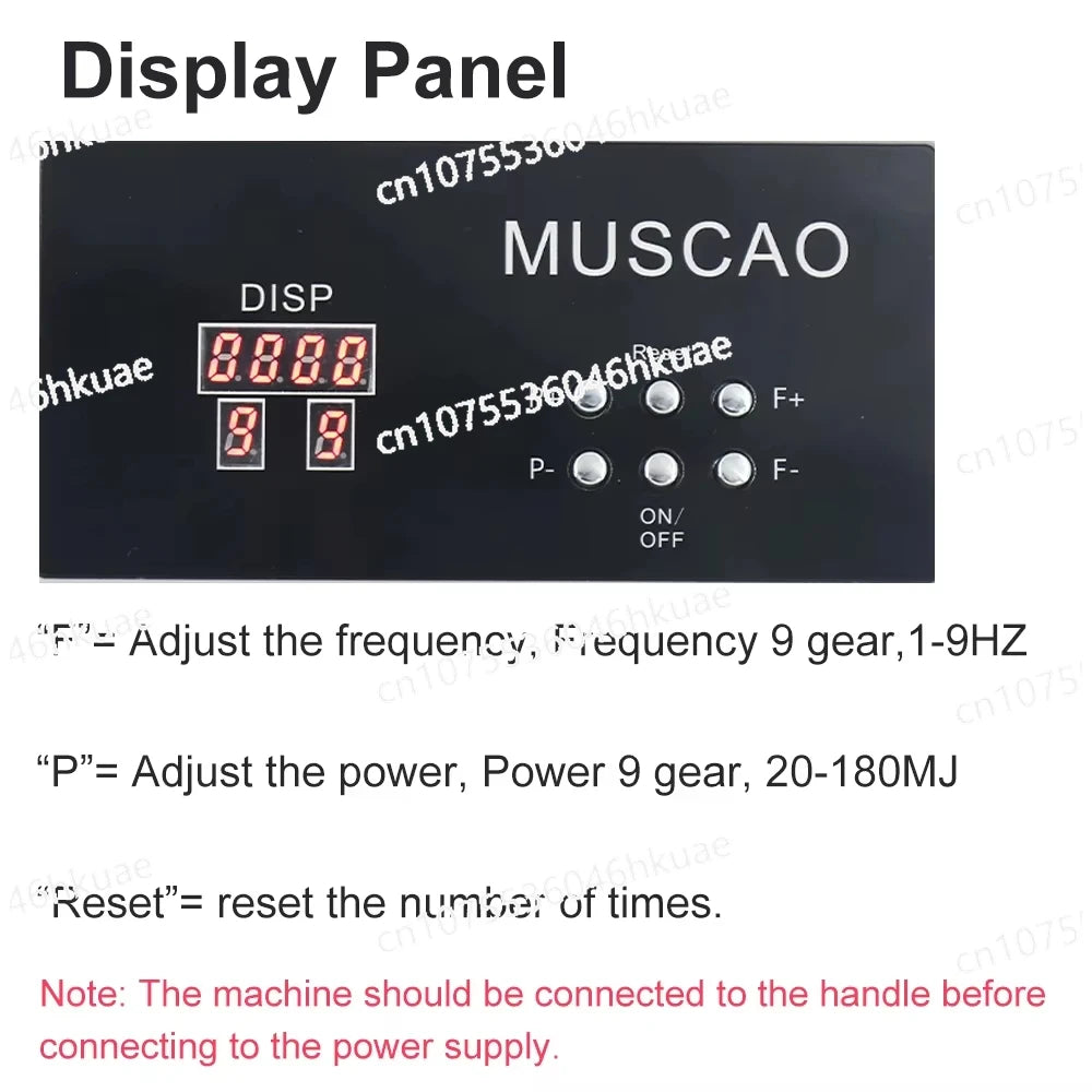 Portable Home Electric Massager Multifunctional 11Massage Device