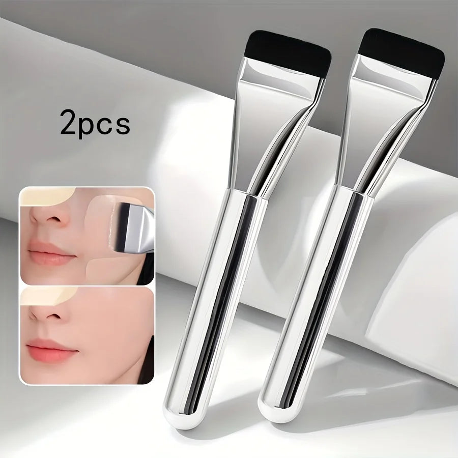 Liplns Oval Foundation Makeup Brush Set