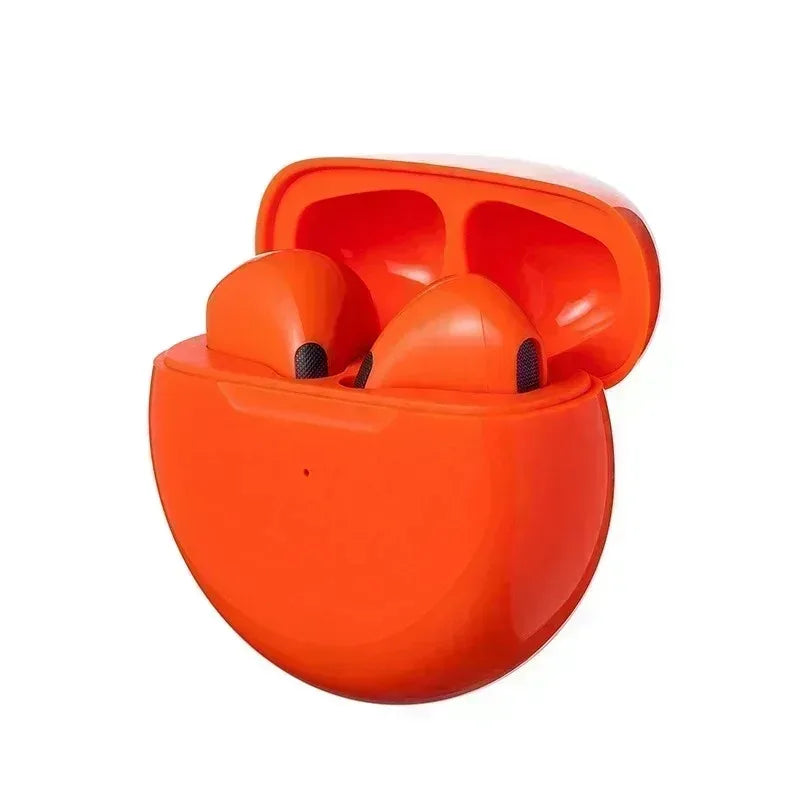 Pro 6 Bluetooth 5.3 Wireless Earbuds with Charging Case