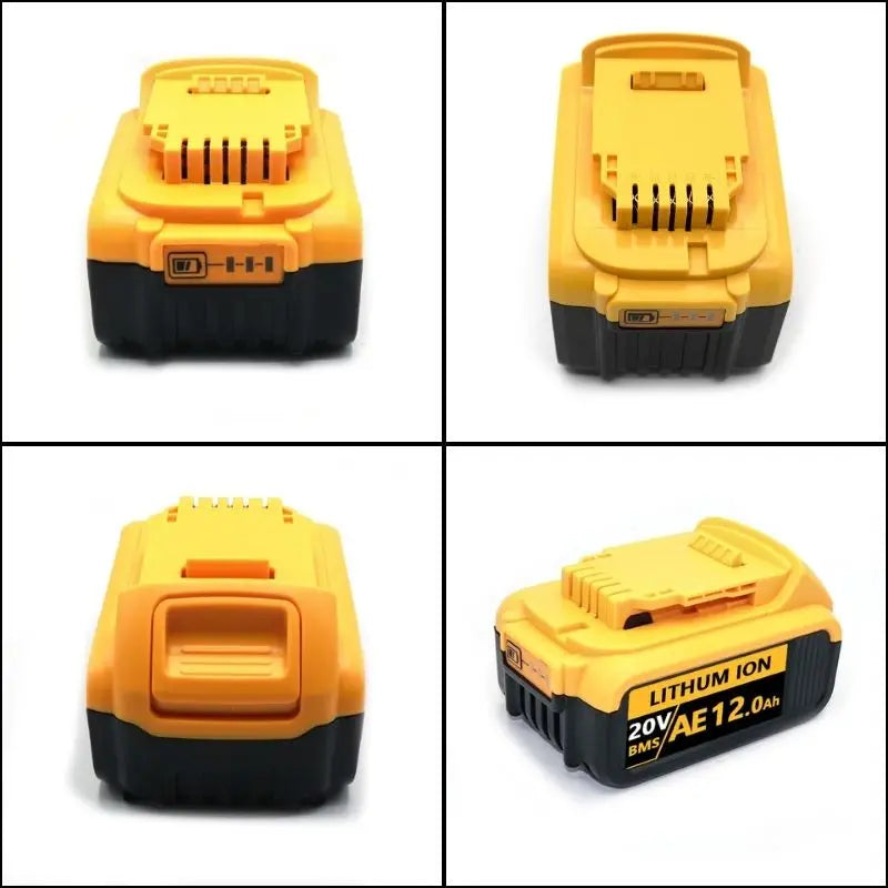 For DeWalt 20v 6000mAh 8000mAh 12000mAh Rechargeable Li-ion Battery Power Tools Replaceable Battery