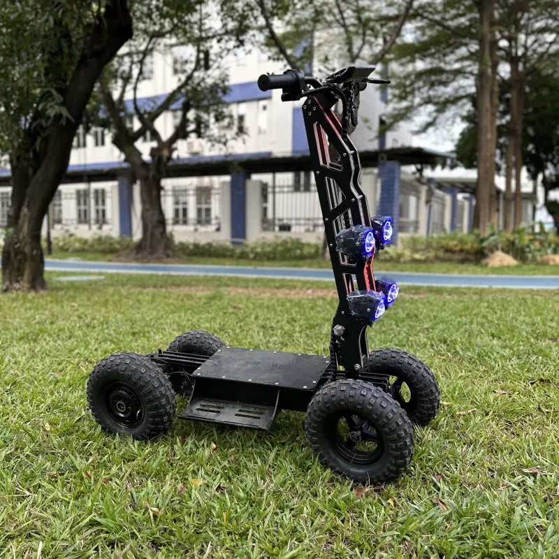 Off-road Vehicle Snowmobile 4x4 40AH Tilt Body Electric Scooter All Terrain Golf Cart
