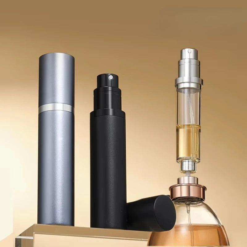 5ml 10ml Mini Bottom Filling Perfume Spray Dispenser Bottles Cosmetic Spray Atomizer Portable Refillable Liquid Container Bottle