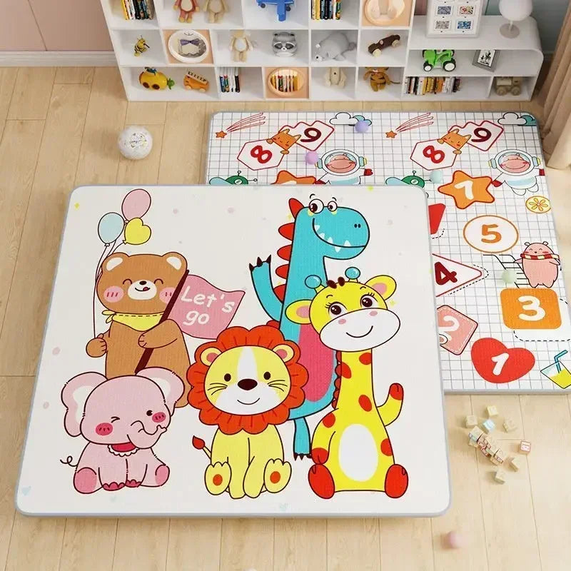 Non-Toxic Thicken 1/0.5cm Baby Play Mat Educational Children's Carpets in The Nursery Climbing Pad Kids Rug Activitys Games Toys