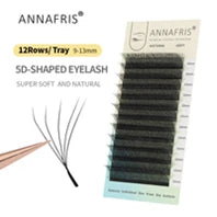 GAHAMACA Eyelash Extension 0.07mm C/D/L/LU Curl Lash 3dW-Shape Eyelashes Extension Natural Soft Premade False Lashes ﻿Wholesaled