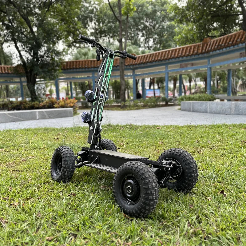 Off-road Vehicle Snowmobile 4x4 40AH Tilt Body Electric Scooter All Terrain Golf Cart