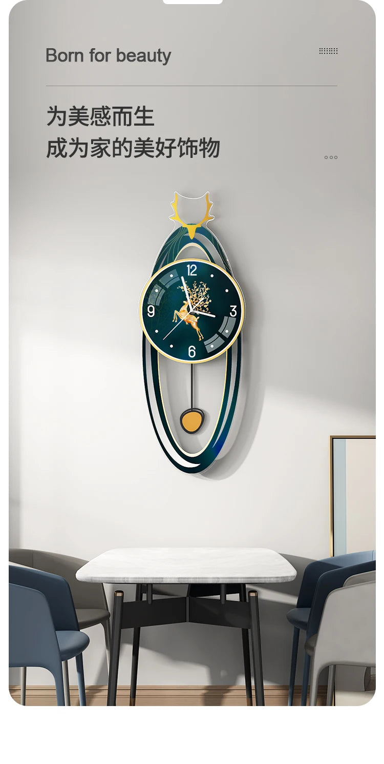 Aesthetic Bathroom Wall Watch Metal Art Bedrooms Korean Luxury Digital Clock Wall Modern Relogio De Parede Room Decorations