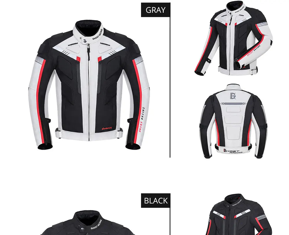 Motocross Jacket Cold-proof Waterproof Motorcycle Jacket Men Chaqueta Moto Protective Gear Motorbike Riding Jacket fit 4 Seasons