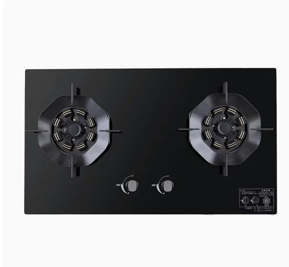 Household kitchen full air intake strong fire natural gas stove dual stove household energy-saving and gas saving gas stove