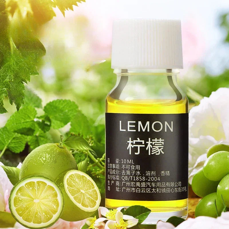 10ml Car Air Fresheners Perfume Refill Car Air Vent Perfume Replenishment Essential Oil Aroma Diffuser Fragrance Humidifier
