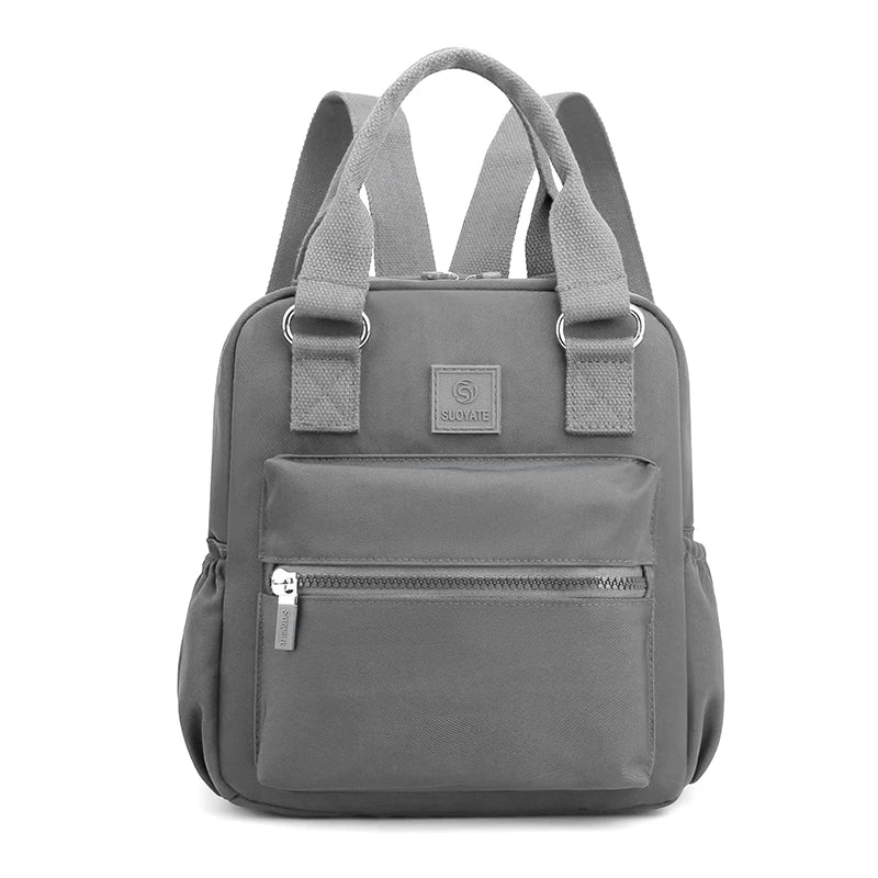 Fashion Women Small Travel Backpack Pretty Style Girls Shopping Backpack High Quality Durable Soft Fabric Daypack Backpack SAC