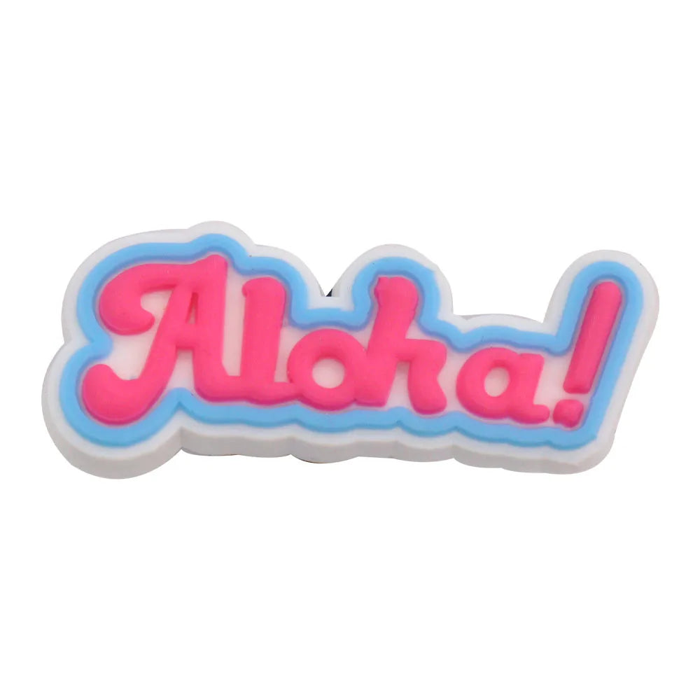 1-35PCS PVC Shoe Charms Limit Dose Not Exist Cool Libra Girls Thank You Love Feminist Buckle Clog Hole Slipper Decoration
