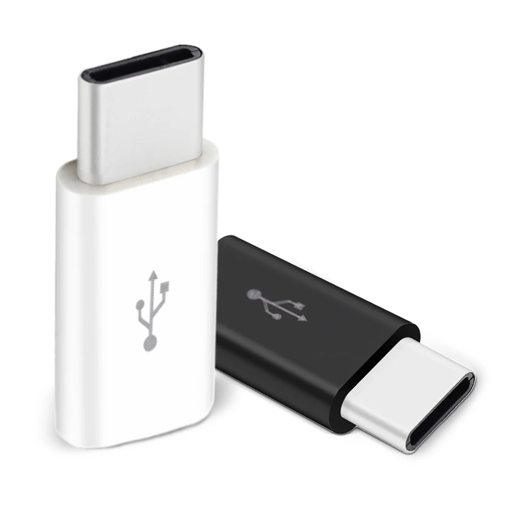 1/5/10Pcs Micro USB Female To Type C Male Adapter Converter for Android Smart Phone Tablet USB Type C To Micro USB Connector