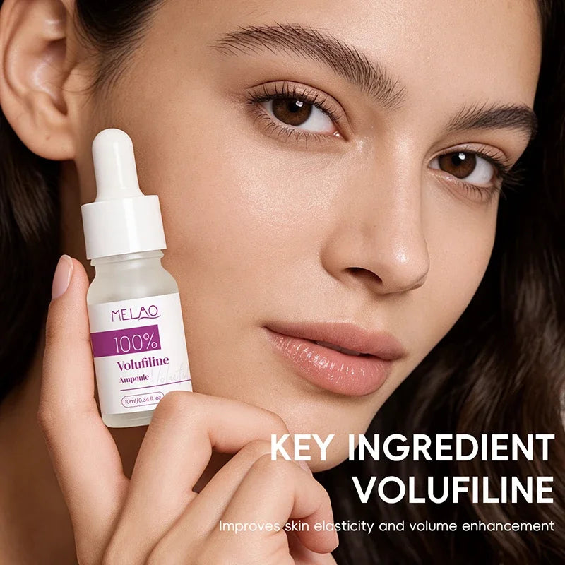 Volufiline Asiatica Ampoule 10ml Plumping Soothing Facial Serum Hydrating Moisturizing Essence Gentle Daily Skin Care Ampoule