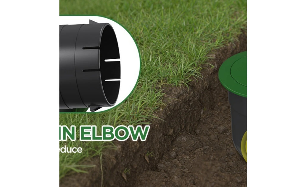 Lift-up Drain Pipe Fitting Socket-Design Opening Lift-up Drain Elbow Plumbing Part Plastic Water Release