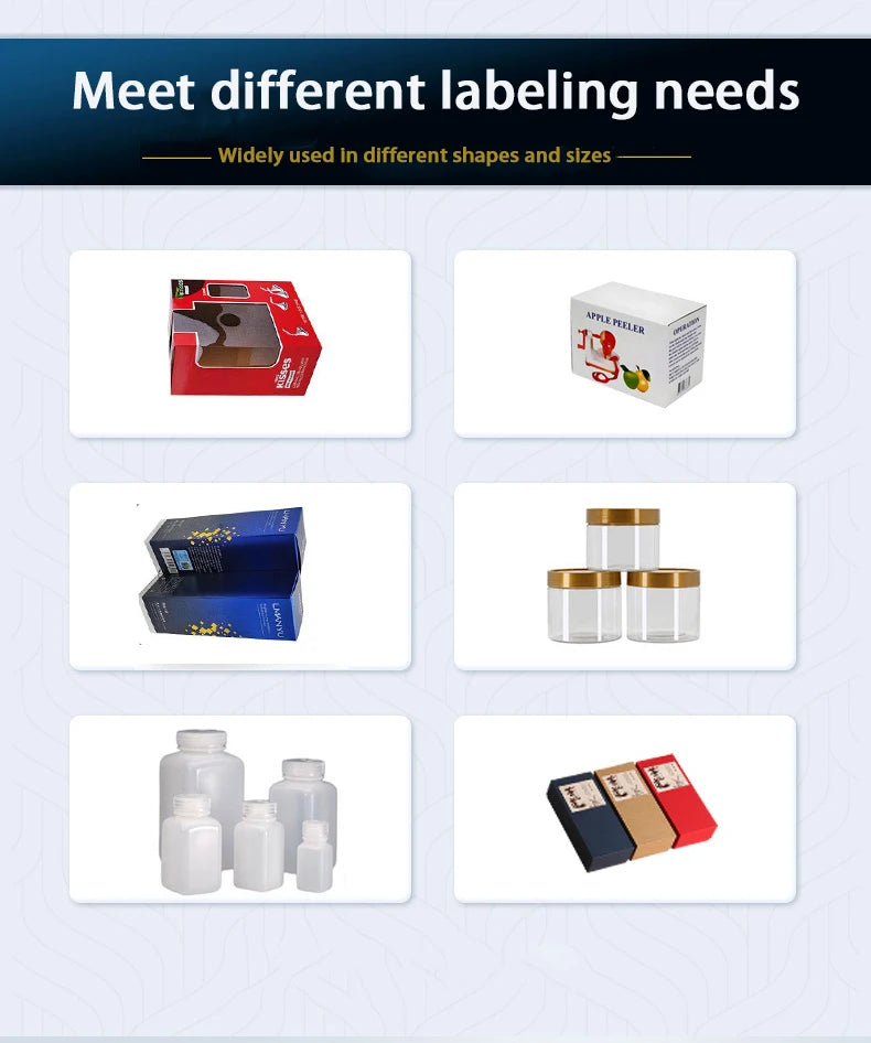 Factory Semi Automatic Right Angel Labeling Machine Manual Self Adhesive Corner Labeling Machine