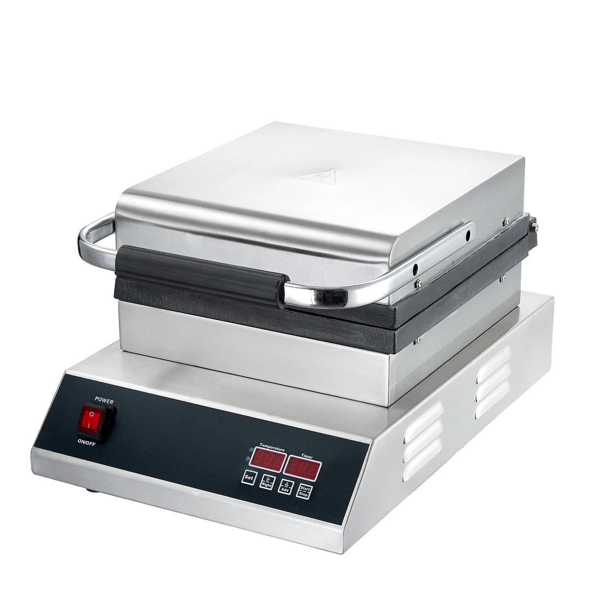 Croffle Maker Commercial Honeycomb Shape Waffle Making Machine Electric 4 Slice Square Waffle Maker