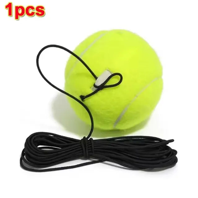 1-20pcs Heavy Duty Tennis Training Aids Base With Elastic Rope Ball Practice Self-Duty Rebound Tennis Trainer Padel Accessories