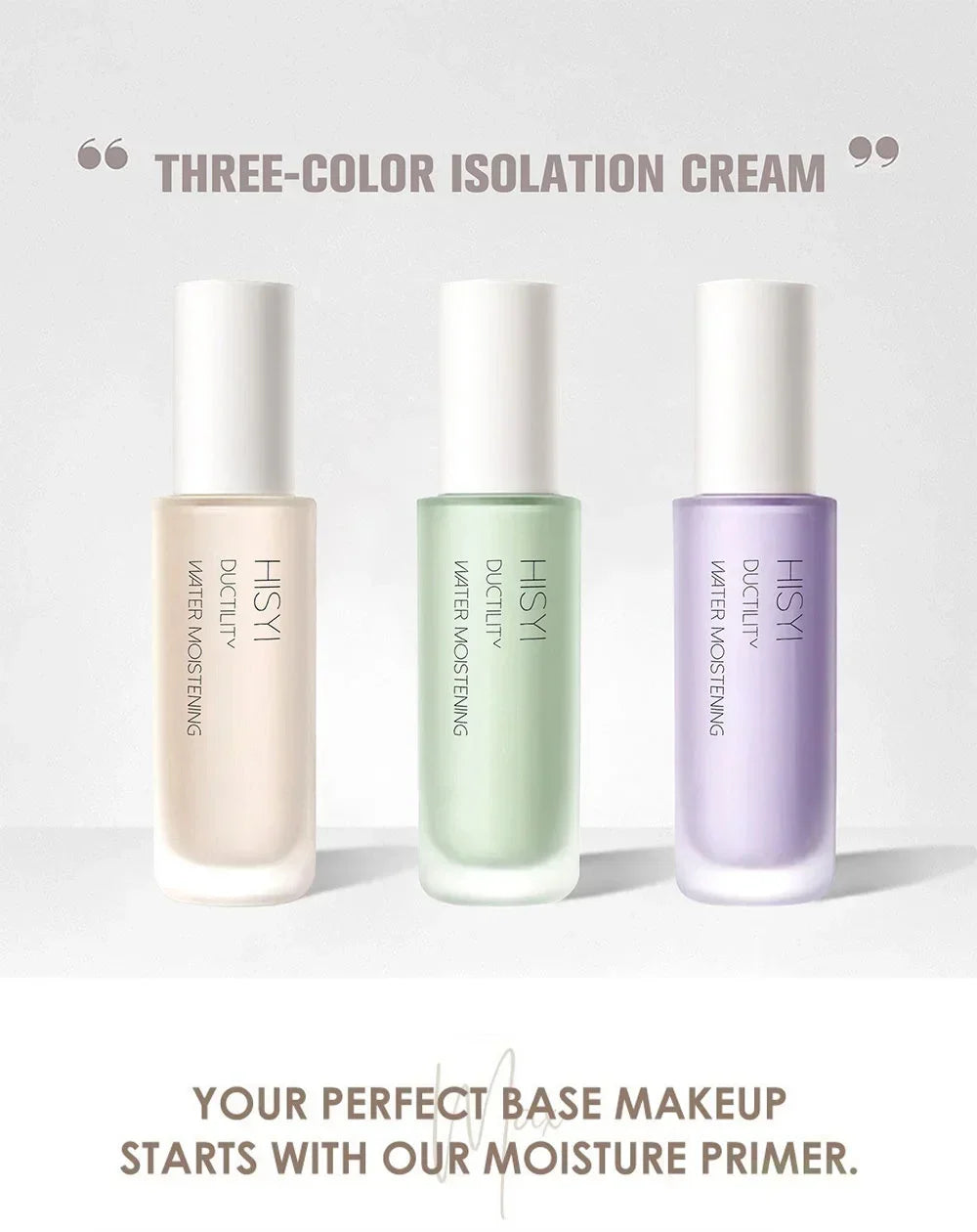 Makeup Primer Isolation Cream Moisturizing Modification Natural Even Skin Tone Long-lasting Concealer Refreshing and Docile