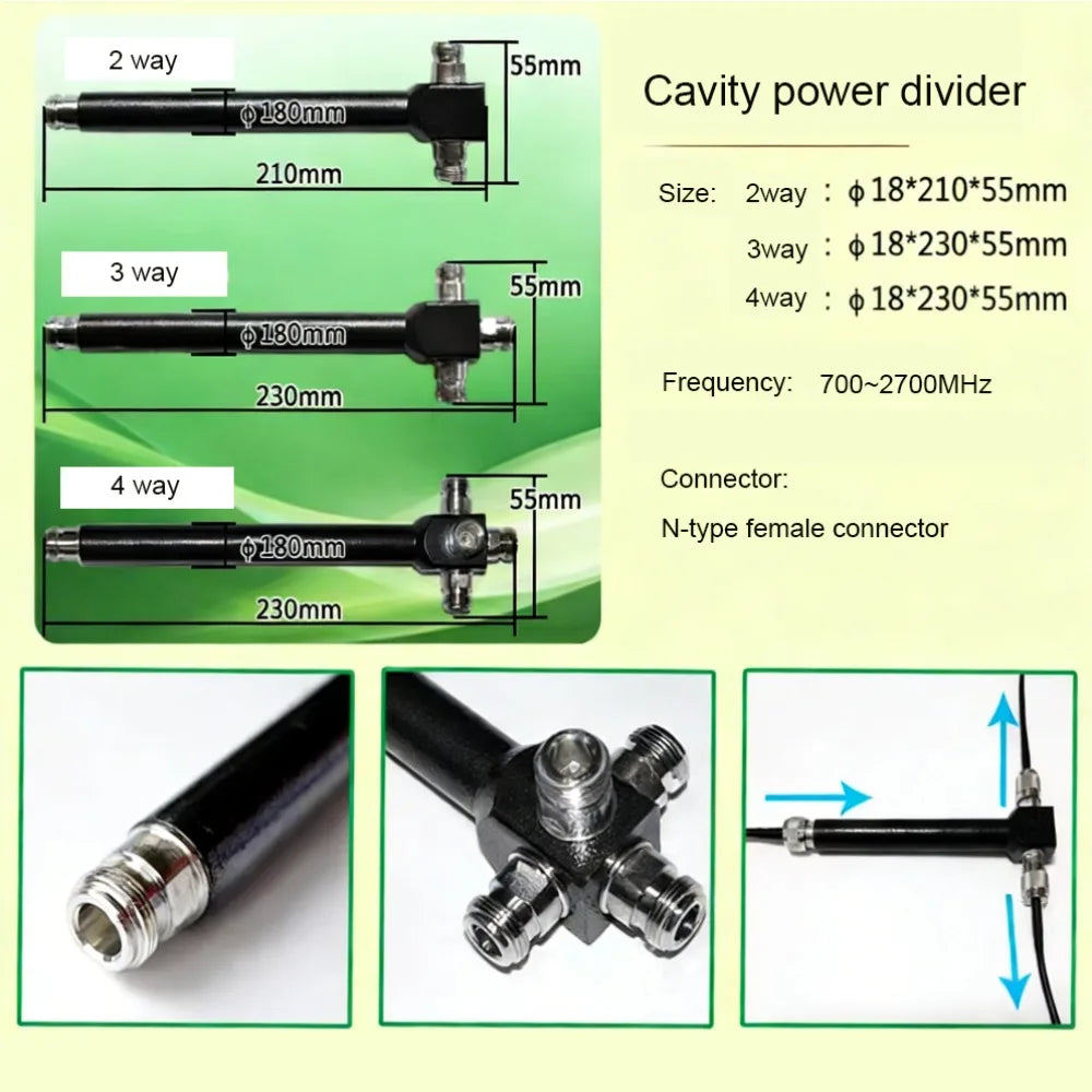 5-Band 2G 3G 4G Signal Booster Kit with 5 Antennas for Wide Coverage