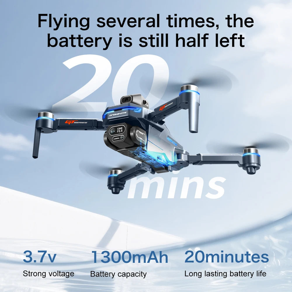 GT8 Folding Camera Drone with Remote Control