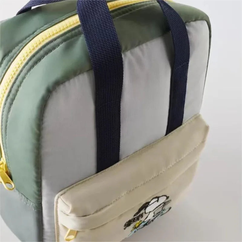 New Fashion Popular Snoopy Backpack Cartoon Back-to-school Season Student Schoolbag Travel Student Large-capacity Backpack