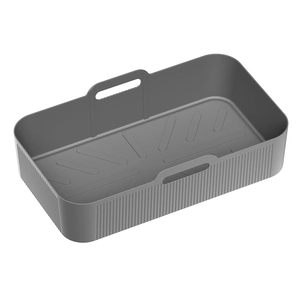 3Pcs Air Fryer Tray Silicone Mold For Ninja Af500 Air Fryer Liner Basket Reusable Oven Baking Tray Non-Stick Pizza Grill Pan