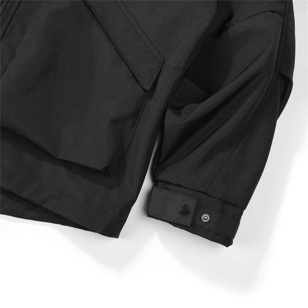 11 BYBB'S DARK 2025 Tactical Jackets Hooded Windbreaker Mens Cargo Function Jacket Fashion Coats Outwear Techwear Streetwear  ﻿