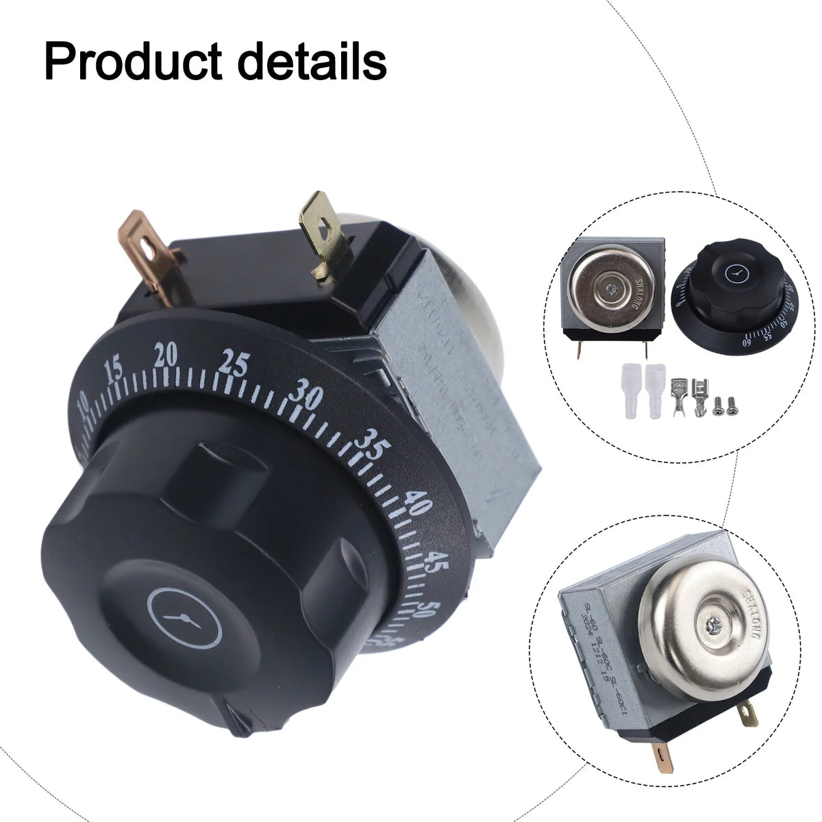 Electric Oven Timer Microwave Oven Timer Kitchen Management Easy Installation Flexible Time Settings Long-lasting Materials