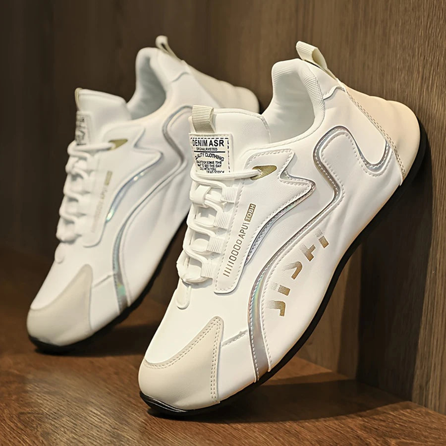 Men's Low Cut Fashion Casual Sports Sneakers Wear Resistant Non-slip Outsole Comfort Breathable Daily Jogging Street Walking