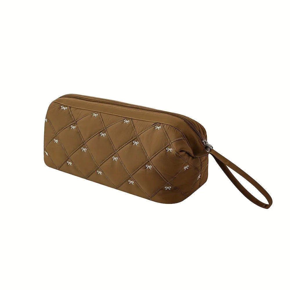 New Large Capacity Beauty Hair Organizer Case Cosmetic Bag Portable Travel Cosmetic Storage Bags with Curling Iron/Hair Dryer
