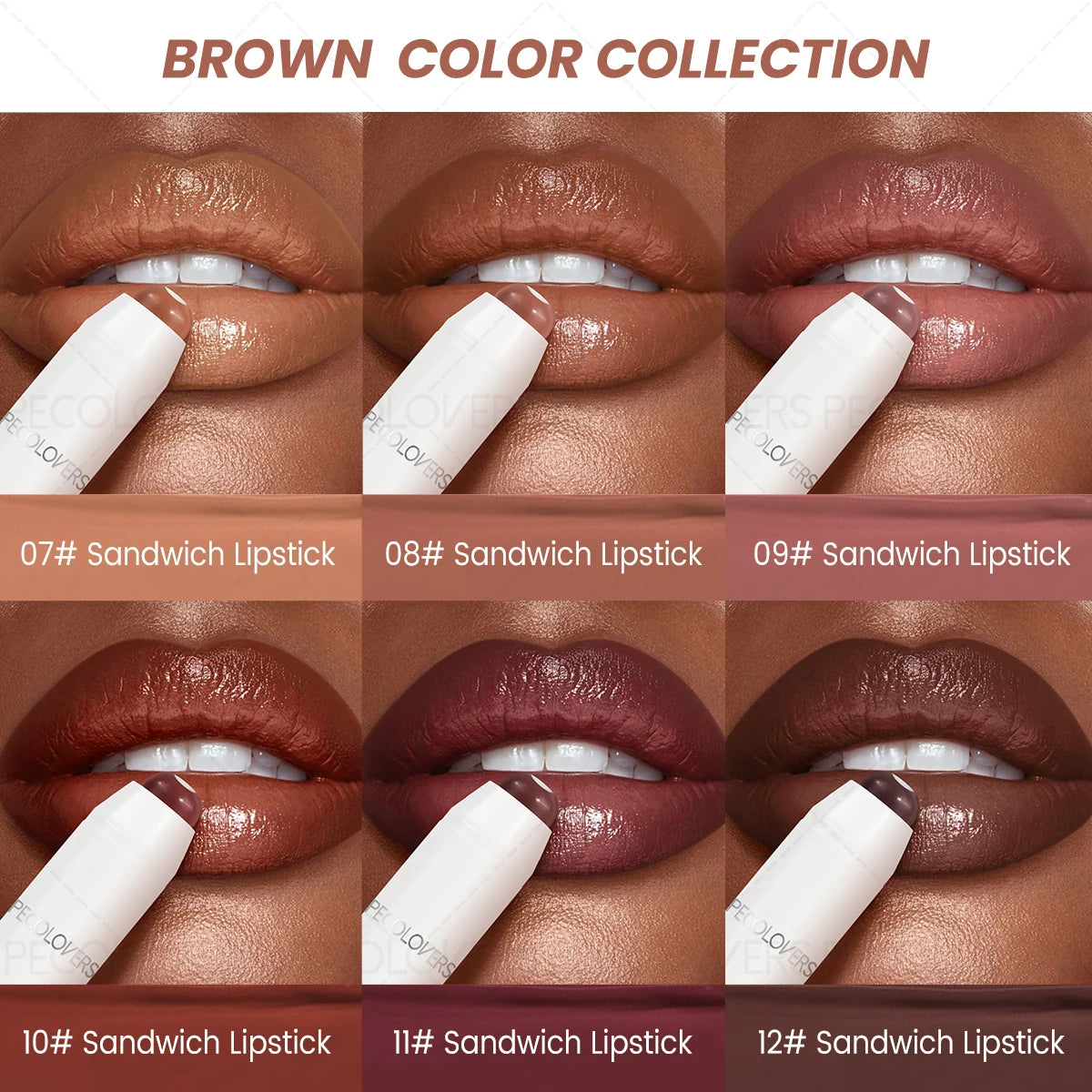 1PC Pinch Mouth Red Pen, Moisturizing Lipstick, Multi Color Selection, Suitable for Various Makeup Looks, Lip Cosmetics