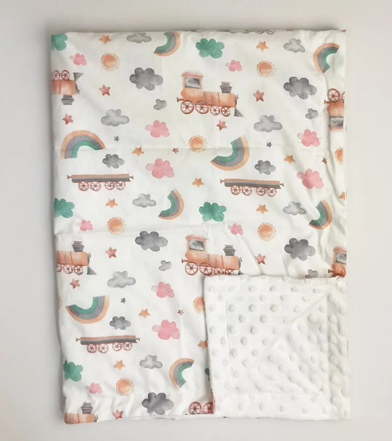 100 * 75 Spring/Summer New Baby Bean Blanket