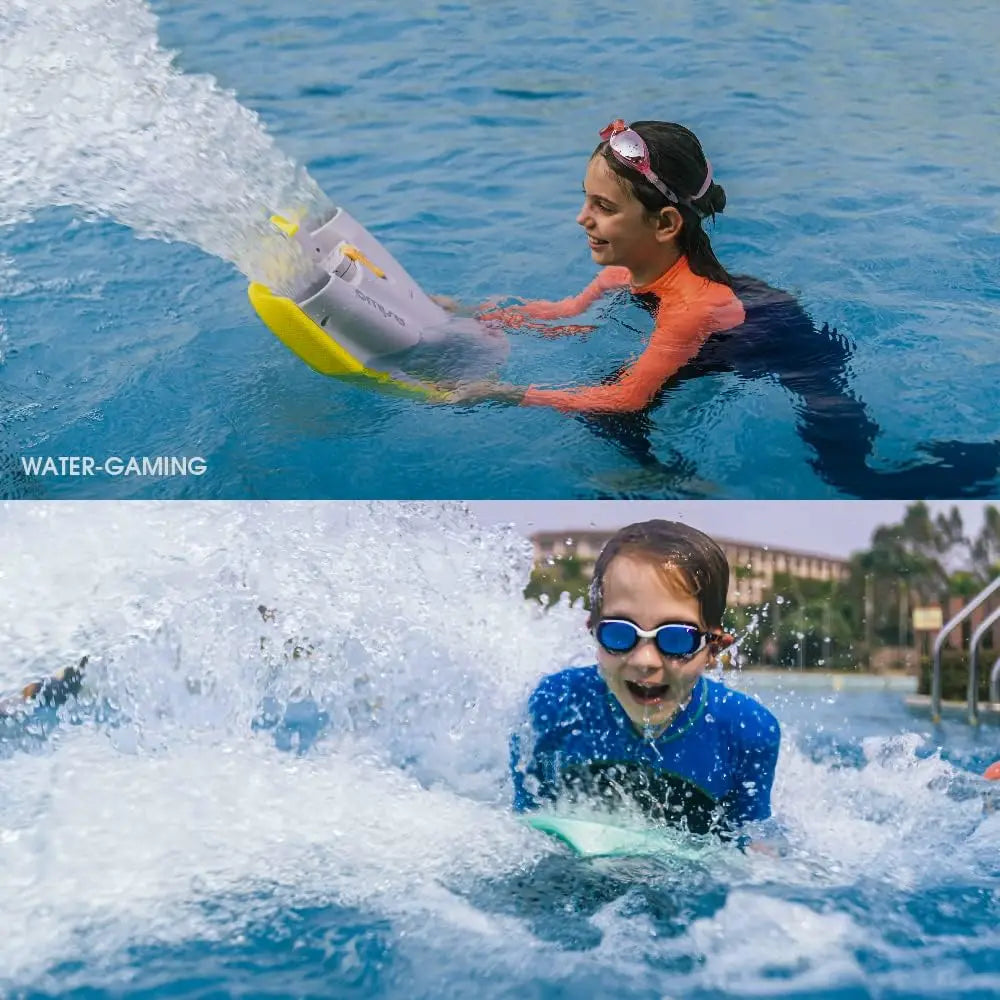 92.5Wh Lightweight Smart Electric Snorkelling Floatboard Swim Training Kickboard 3 Gear 60 Mins for Children Adults