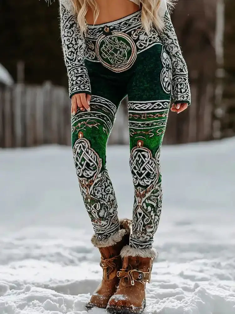 Fashion 3D Print Women's Leggings Stretchy Workout Leggings Slim Tights Sexy Yoga Pants Trendy Cool Trousers Fashion Clothes