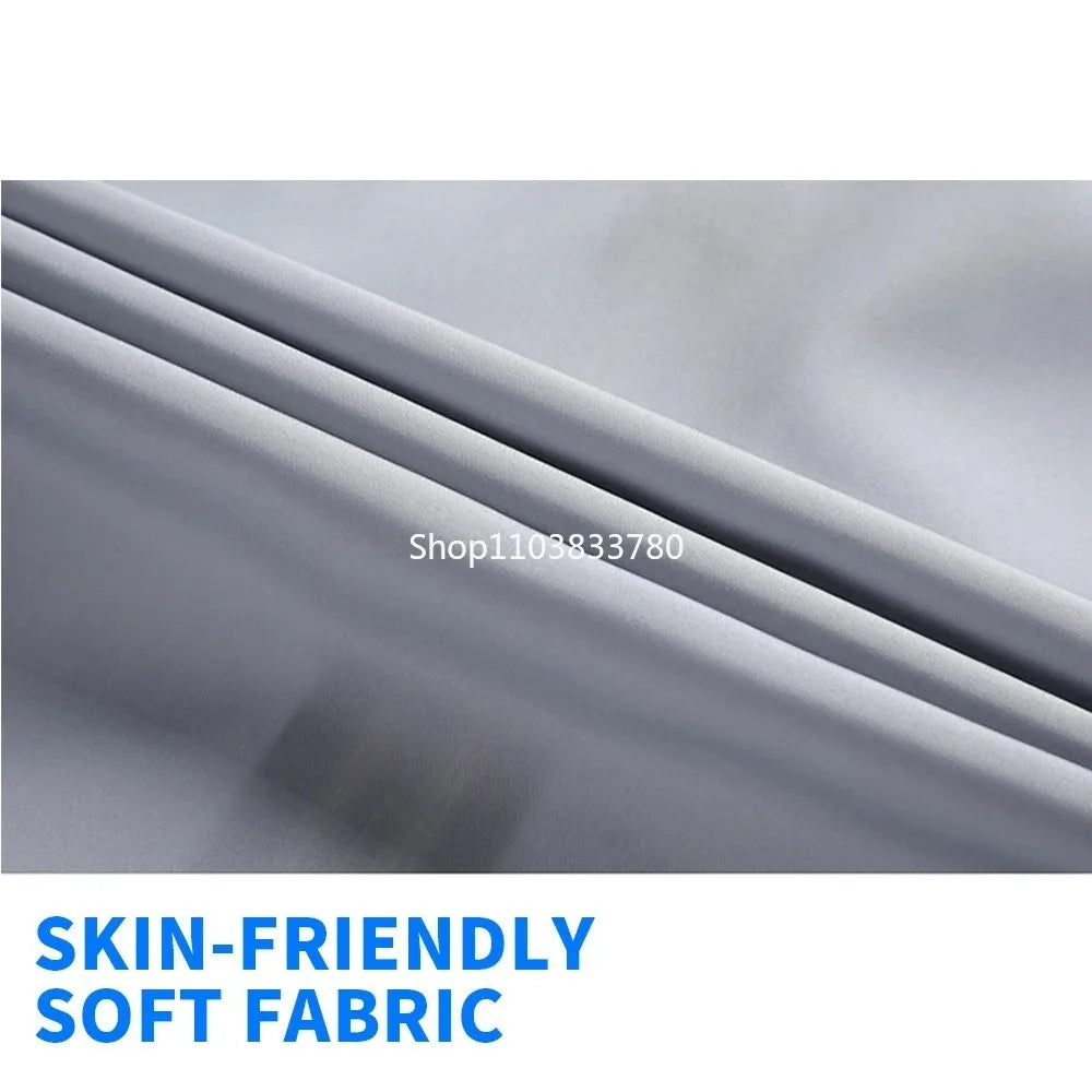 2026 Men's Summer Sun Protection Jacket Ultra-Light Thin Skin-Friendly Breathable UV Proof Fishing Ice Silk Sunscreen Coat Male