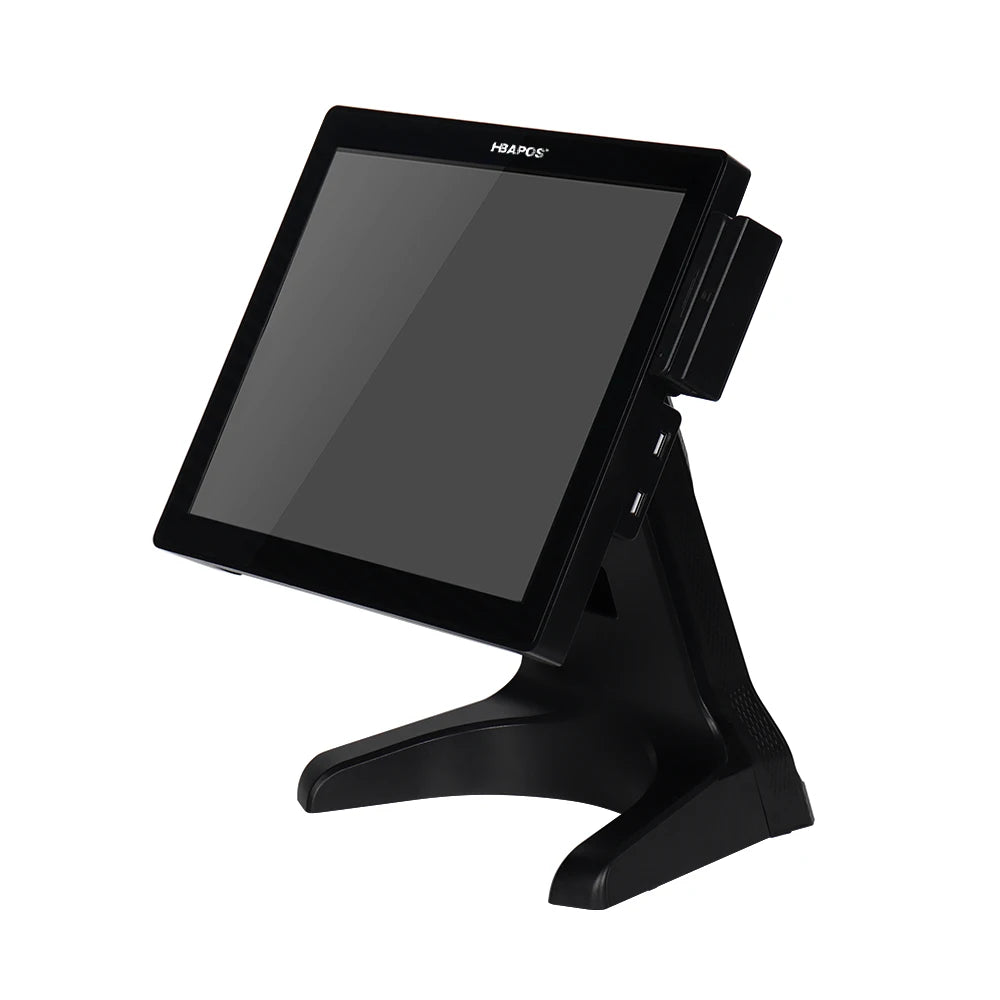 ATV&UTVHBAPOS S100 Automatic All-in-One Point of Sale System with Cash Drawer, Touch Screen Cash Register for Restaurant