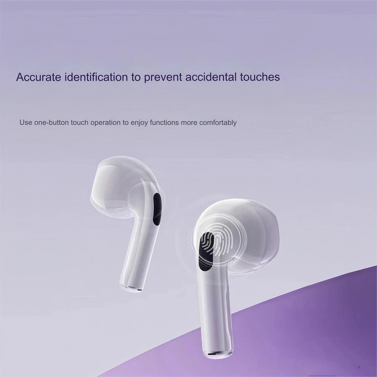 Multi-language New Arrival Headphones W12ENC Noise Reduction Smart Screen Waterproof Sports Bluetooth Headset Headphones Factory