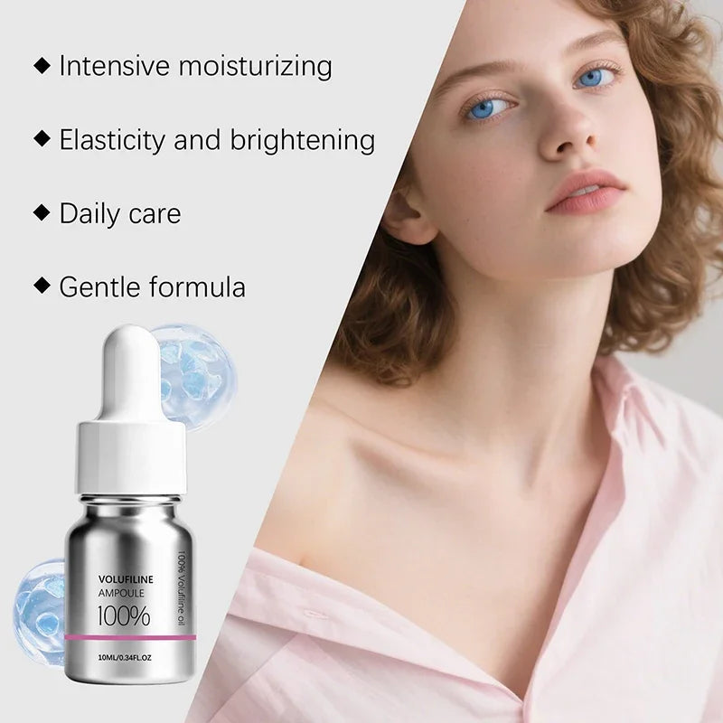 Volufiline Asiatica Ampoule 10ml Plumping Soothing Facial Serum Hydrating Moisturizing Essence Gentle Daily Skin Care Ampoule