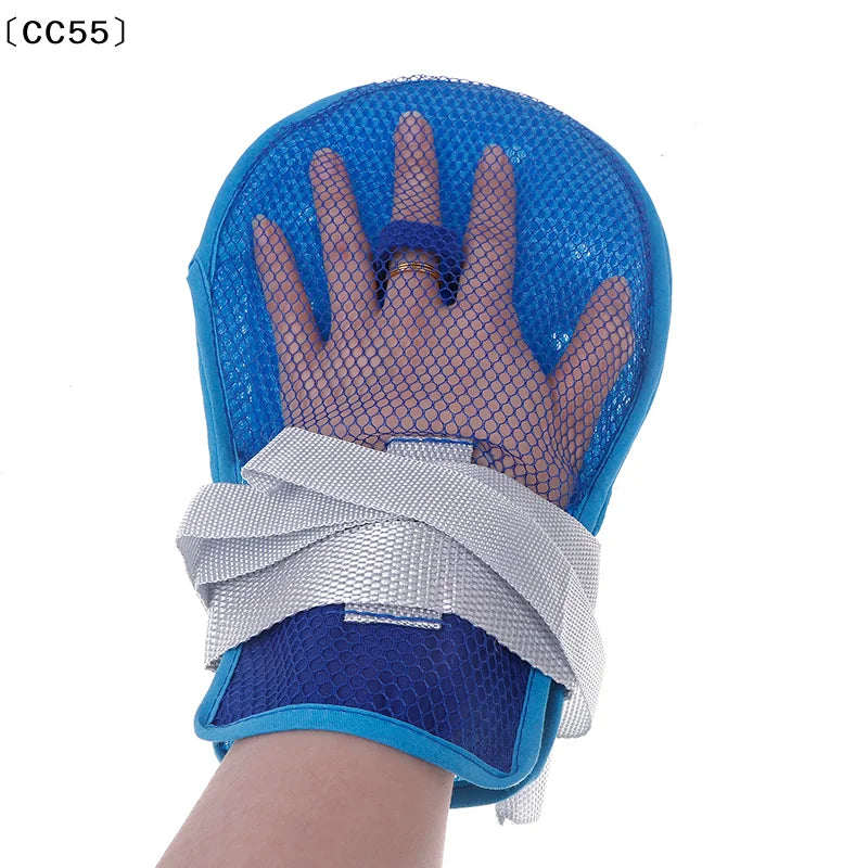 1 Pcs Medical Restraint Glove Detachable Bedridden Patient Anti Fall Hand Constraint Protector Anti Scratch Fixed Glove〔CC55〕