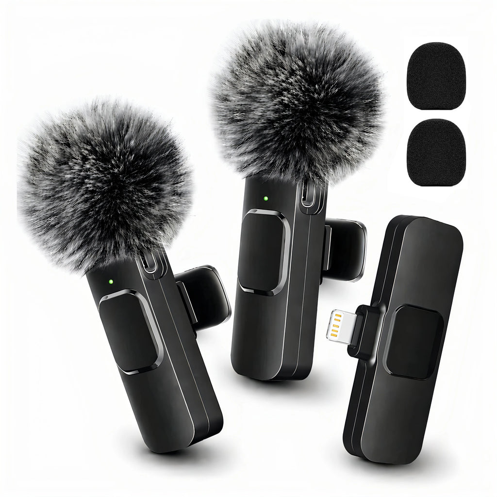Wireless Lavalier Microphone for Lightning-Port Devices