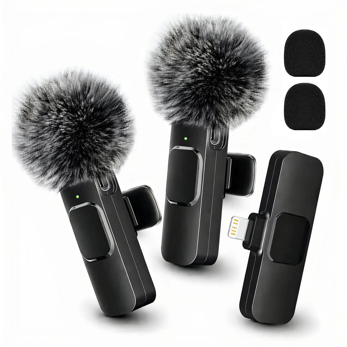 Wireless Lavalier Microphone for Lightning-Port Devices
