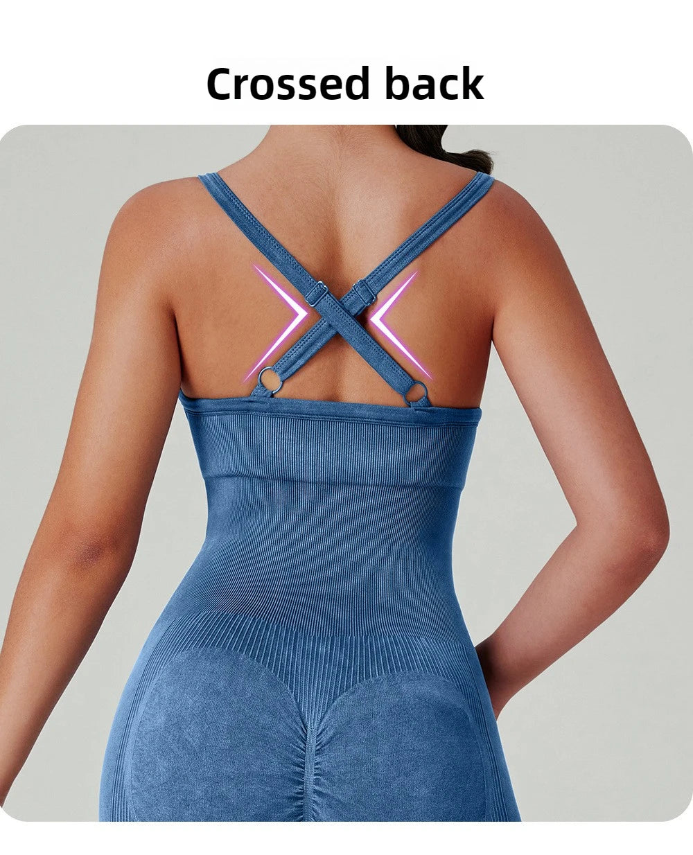 Seamless Shorts Gym Set Women Jumpsuit Yoga Set Water-washed 1pc Summer Workout Suit Bodysuit Fitness Push Up Short Sport Set