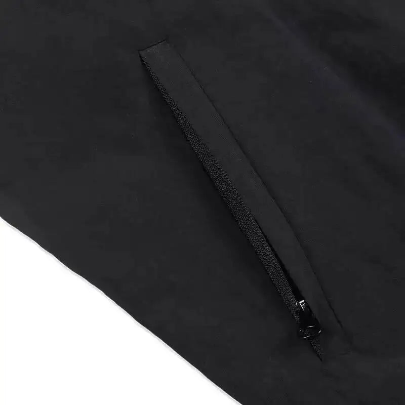 Korean Manhwa Jinx Team Black Windbreaker Jacket Men Women Sports Coat Loose Track Activewear Joo Jaekyung Y2K Coat Unisex