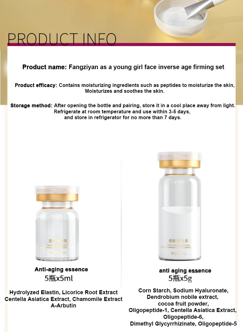 Korea Miracle Face Mask Peptide Essence Face Lifting Firming Hyaluronic Acid Fine Lines Moisturising SPA Skin Care Beauty