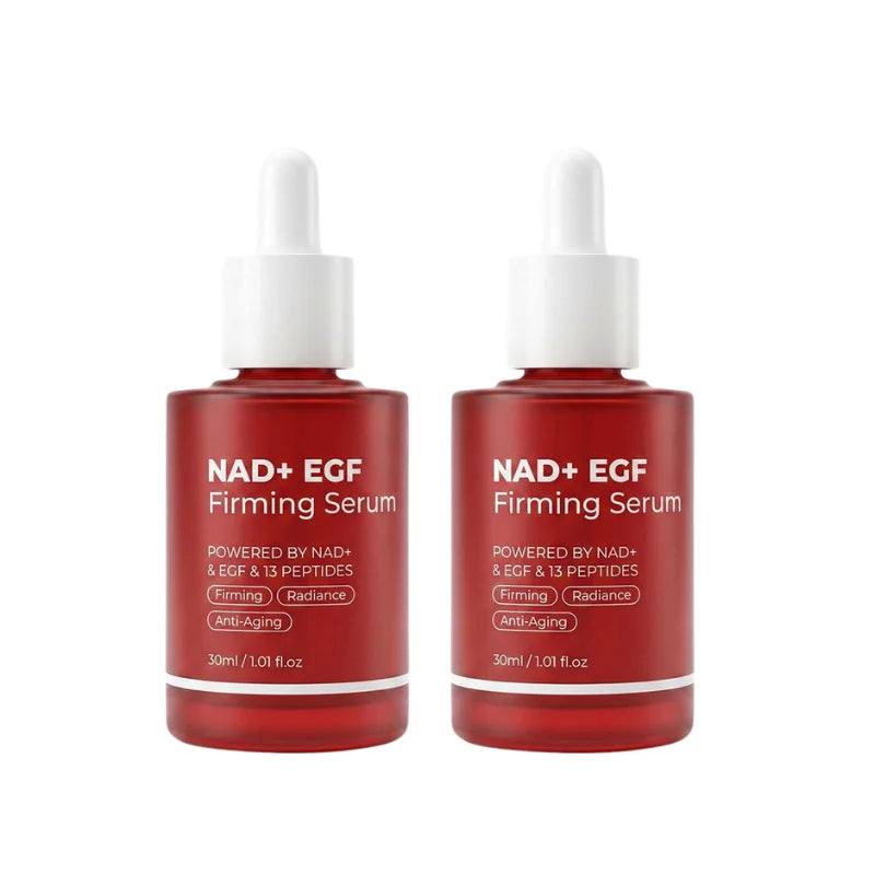 NAD+ EGF Firming Serum Anti Aging Serum 13 Peptides Reduce Fine Lines Improve Sagging Dull Skin Brightening Facial Essence