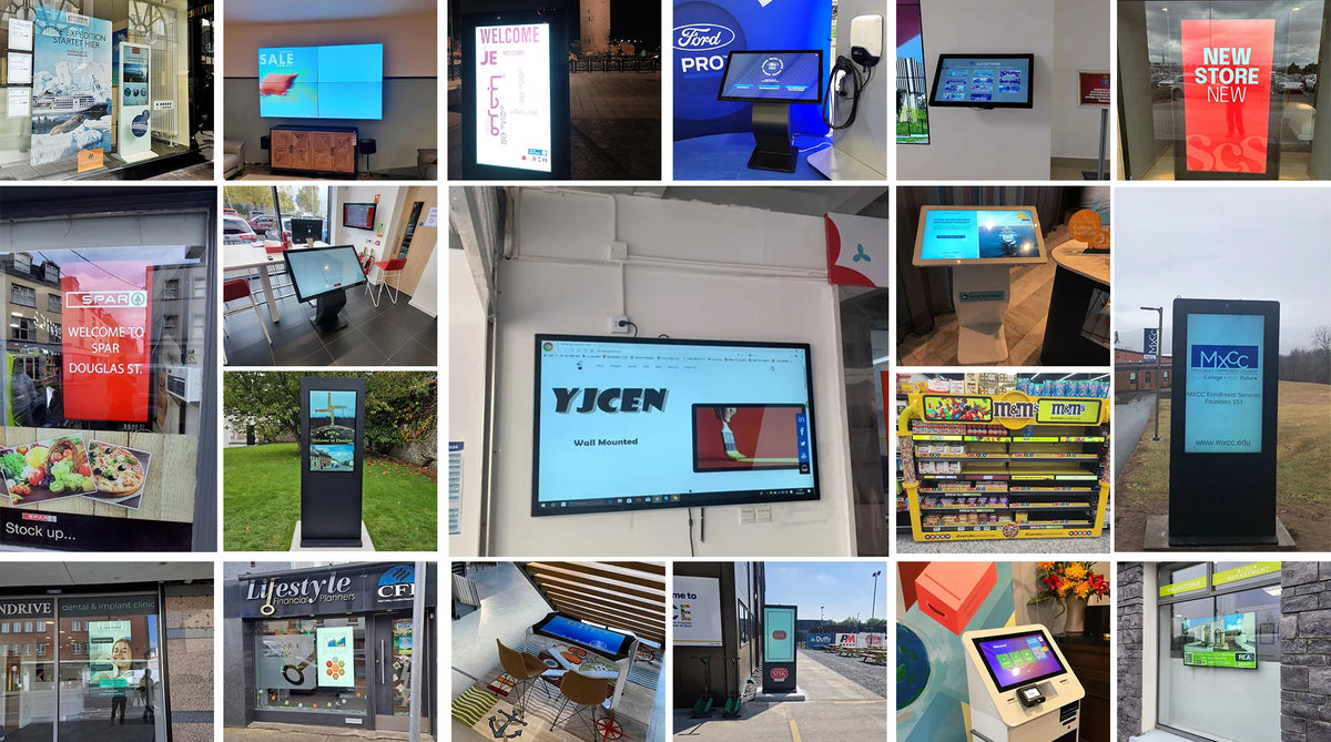 Self-service Touch Screen Kiosk Support POS Printer Scanner Assemble for Food Order Payment Kiosks