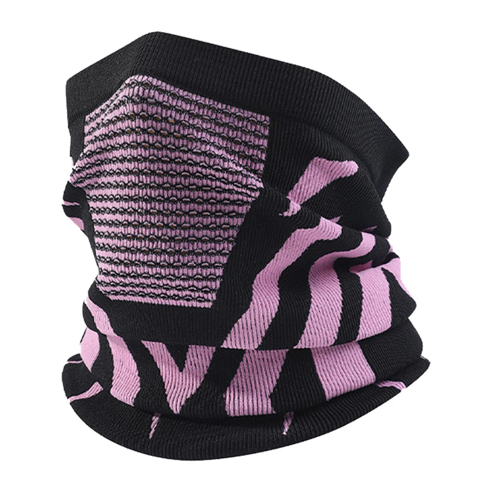 1pc/2pcs/3pcs Unisex Winter Breathable Warm Ski Mask Bike Motorcycle Half Face Mask Scarf Outdoor Hiking Fishing Cycling Mask