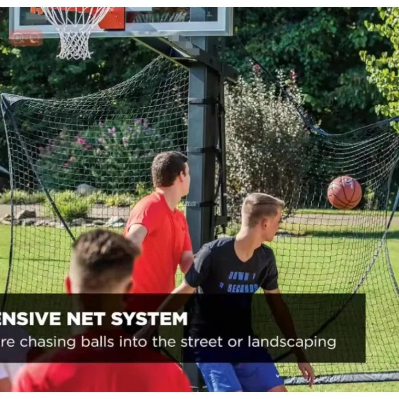 Basketball Yard Guard Rebounder Foldable Defensive Net System